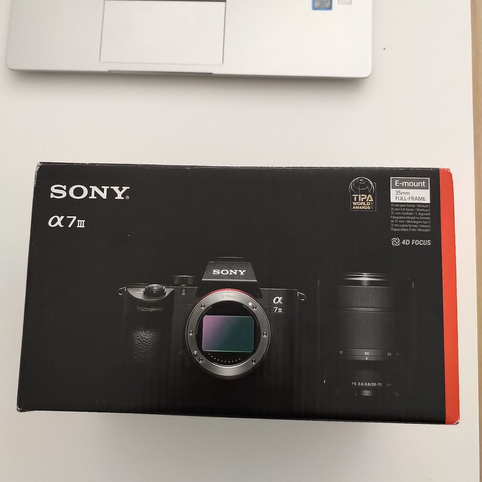 Sony Alpha A7 III 24.2MP Digitalkamera Schwarz (Kit mit 2870 mm