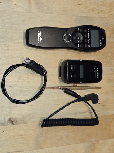 Mehr Informationen zu "Fernauslöser Funk für Timelaps usw. YouPro YP-870 Sony S1 / S2"