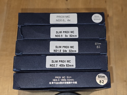 Mehr Informationen zu "Haida 82mm ND 5-fach ND Filterset mit Adapter"